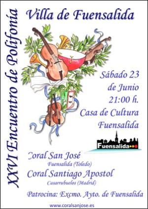 XXVI ENCUENTRO DE POLIFONÍA  “VILLA DE FUENSALIDA”