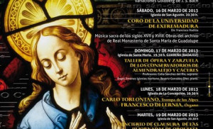 XVIII Ciclo de Música Sacra de Badajoz