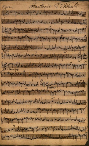 Descubierto un manuscrito de BACH