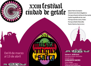 XXIII Festival de música antigua y sacra ‘Ciudad de Getafe’