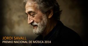 Jordi Savall, Premio Nacional de Música 2014 del Ministerio