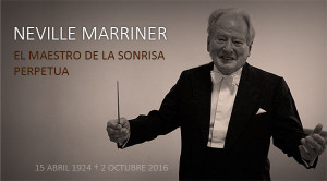 Muere Sir Neville Marriner