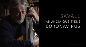 Jordi Savall, positivo por coronavirus, obligado a cancelar sus próximos conciertos