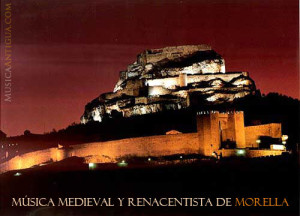 Presentación del Curso y Festival Internacional de Música Medieval y Renacentista de MORELLA