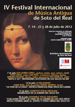 IV Festival Internacional de Música antigua de Soto del Real