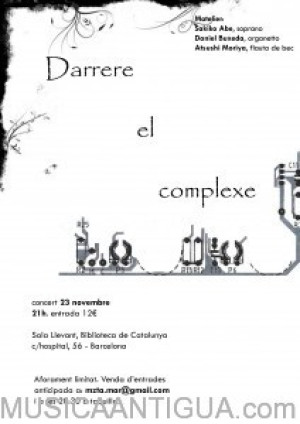 Concierto de música medieval «Darrere el complexe»