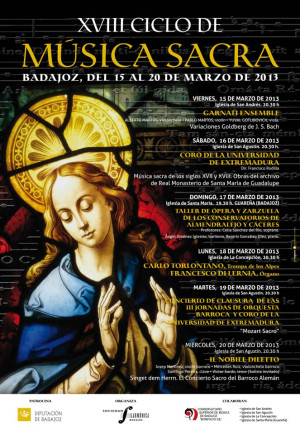 Il Nobile Diletto clausura el XVIII Ciclo de Música Sacra de Badajoz