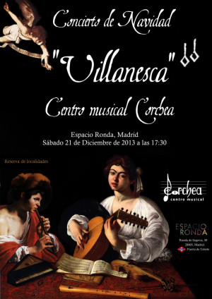 Concierto de Navidad Villanesca a cargo del Centro musical Corchea y su coro infantil