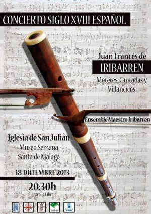 Concierto SXVIII Español. Grupo de música antigua Maestro Iribarren