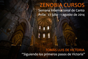 Semana Internacional de Canto. Zenobia Música 2014