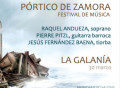 Raquel Andueza & La Galanía pondrán el broche de oro al Festival Pórtico de Zamora