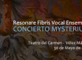 Resonare Fibris Vocal Ensemble & Consort presenta en concierto Mysterium