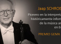 EL VIOLINISTA, DIRECTOR Y MAESTRO JAAP SCHROEDER. PREMIO DE HONOR GEMA 2016