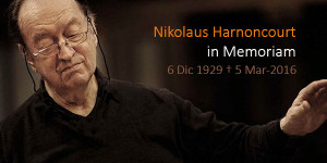 «Una era ha llegado a su fin». Muere Nikolaus Harnoncourt