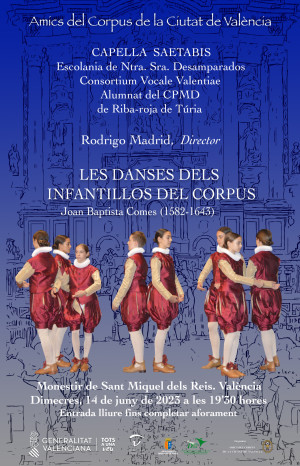 Vuelve la Danza de los Infantillos del Corpus al Monasterio de San Miguel de los Reyes